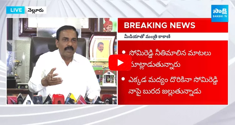 Minister Kakani Govardhan Reddy Serious Comments On Somireddy Chandramohan Reddy