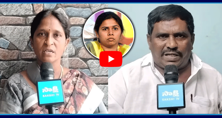 TDP MLA Bhuma Akhila Priya Followers Land Grabbing At Allagadda  2