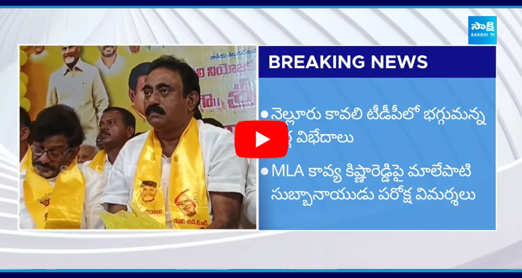 Nellore TDP Leader Malepati Subbanaidu Impatience 5