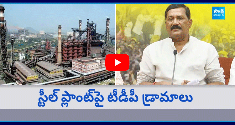 TDP Leaders Drama On Visakha Steel Plant Privatization 4