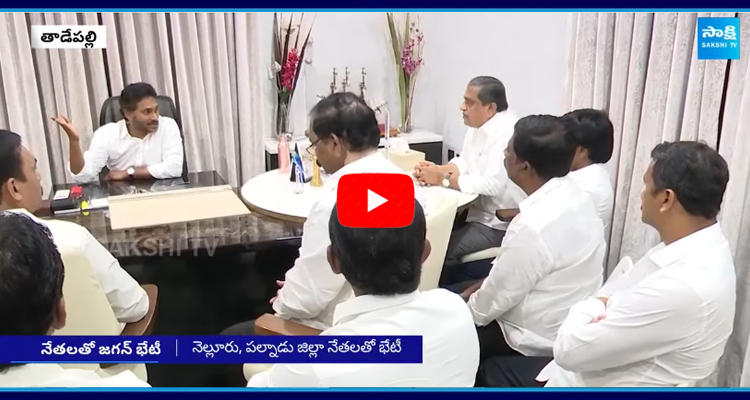 YS Jagan Meets YSRCP Leaders At Tadepalle 3