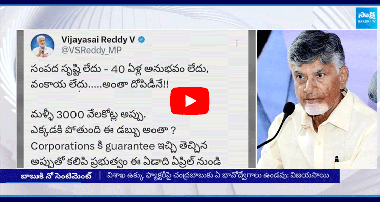 Vijaya Sai Reddy Slams Chandrababu Over Vizag Steel Plant Privatisation 1