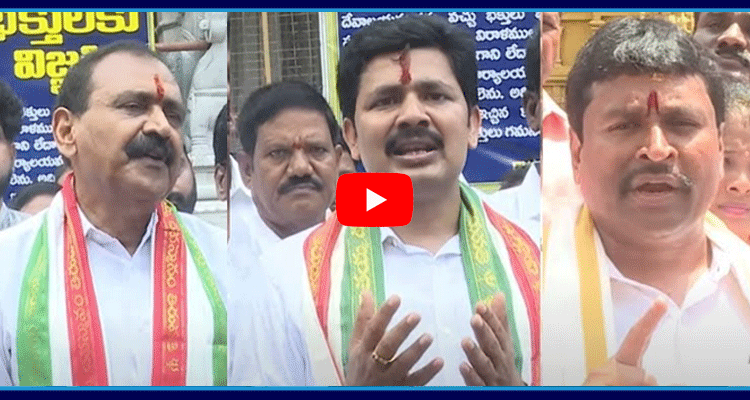 YSRCP Leaders Special Pooja At Temples 5