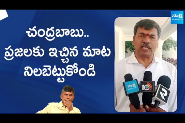 Duddukunta Sreedhar Reddy Key Comments on Chandrababu Naidu  1