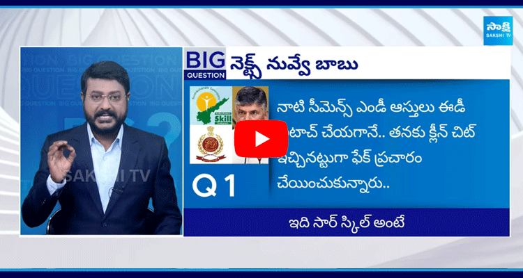 Special Debate Over ED Statement On Chandrababu Skill Development Scam 3