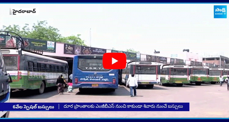 TSRTC 6000 Special Buses For Dasara Festival 1