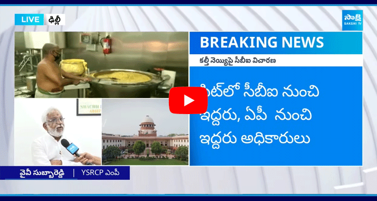 YV Subbareddy Reaction On Independent SIT Investigation 5