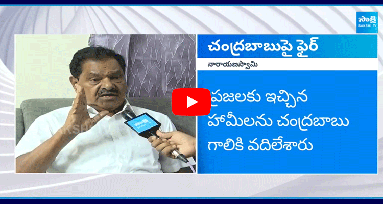 Narayana Swamy Fires On Chandrababu Naidu 3