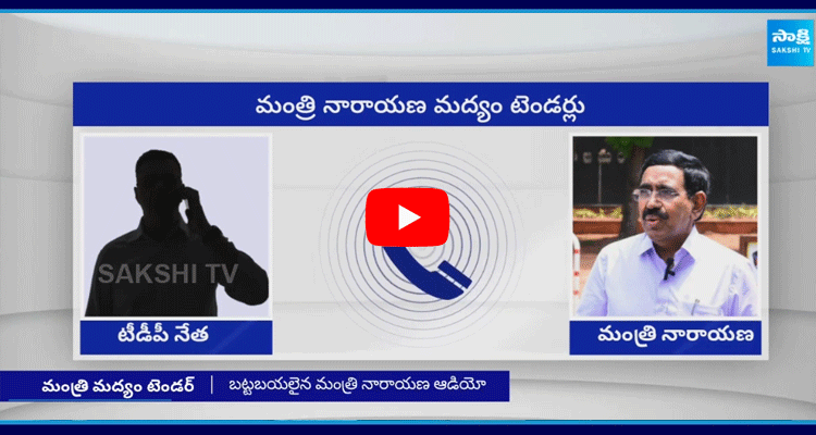 Minister Narayana Audio With TDP Leader On Liquor Tenders  5