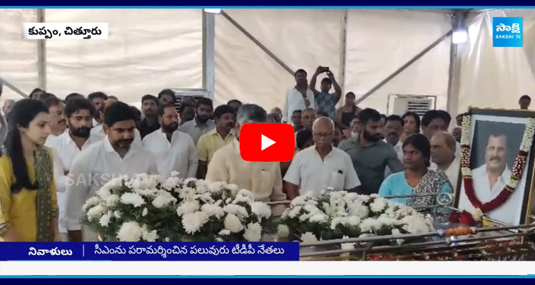 Chandrababu Tribute To Ram Murthy Naidu 2