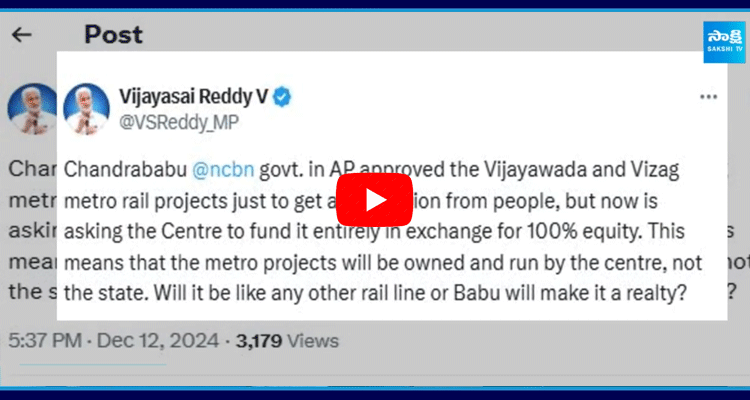 MP Vijaysai Reddy Satires On Chandrababu On X 5