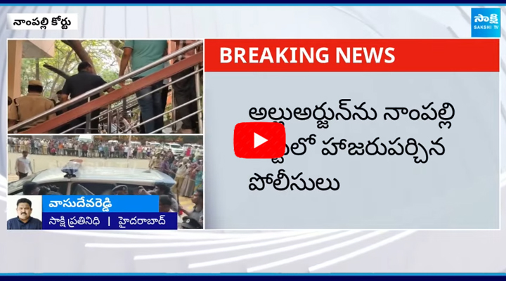 Nampally Court Hearing On Allu Arjun Case 1