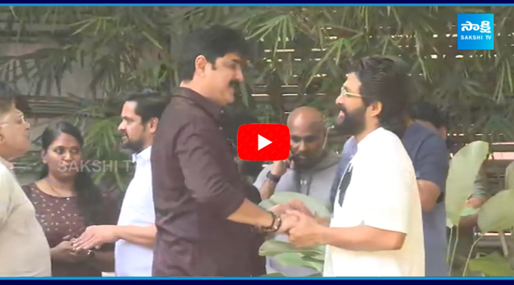 Hero Srikanth Meets Allu Arjun  1