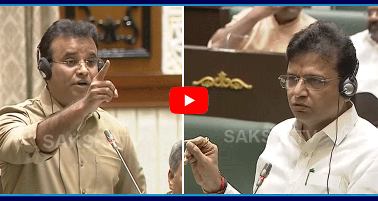 Minister Sridhar Babu Vs MLA Vivekananda Goud 1