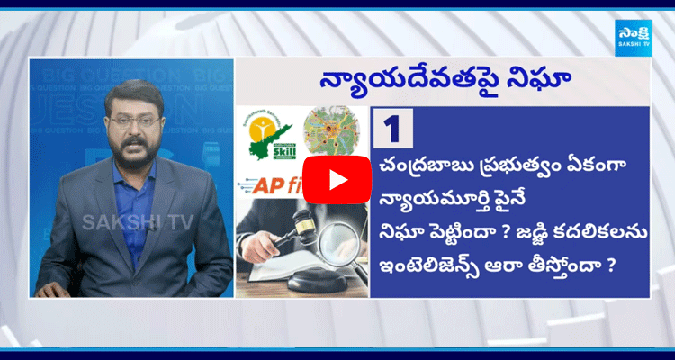 Big Question Special Debate On Surveillance On Judge Chandrababu Conspiracy  1