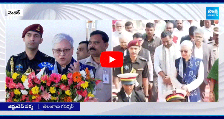 Governor Jishnu Dev Varma Visits 100 Years Old Medak Church 1