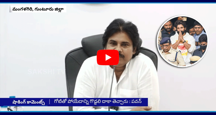 Pawan Kalyan Shocking Comments On Allu Arjun  1