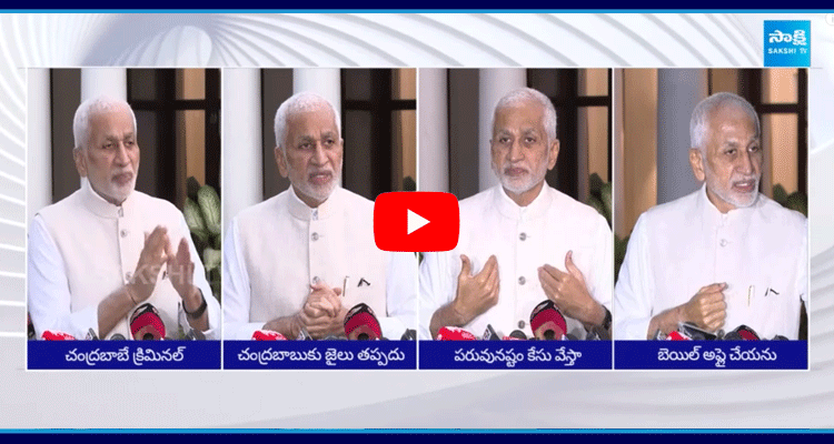 MP Vijayasai Reddy Serious Comments On Chandrababu And KV Rao 1