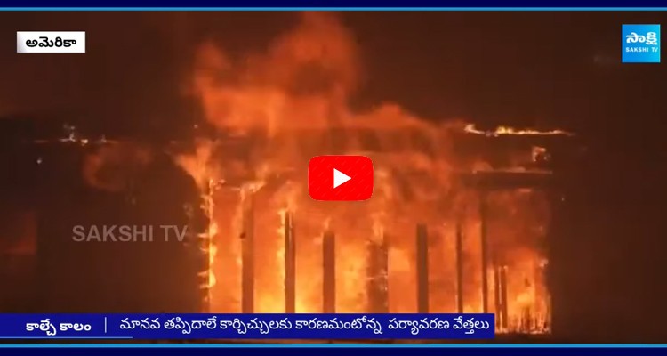 California Wildfire Explained in Telugu  2