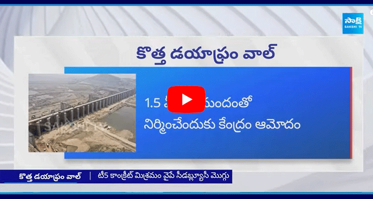 Central Govt Green Signal To New Diaphragm Wall In Polavaram 2