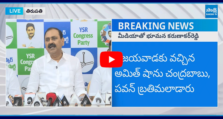 Bhumana Karunakar Reddy Comments Chandrababu And Pawan Kalyan 1