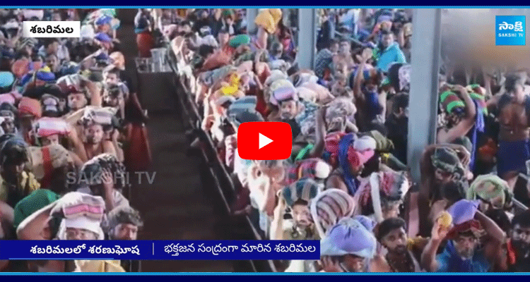 Huge Devotees Rush In Sabarimala 2