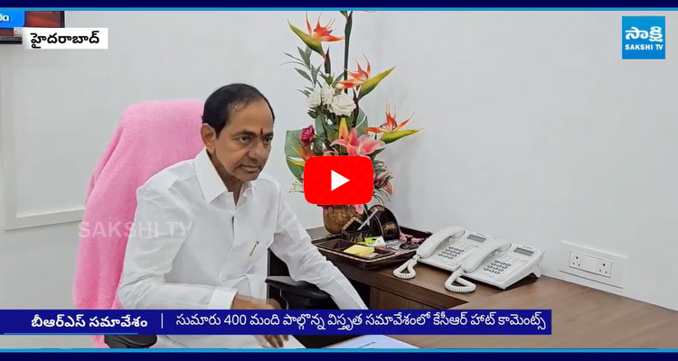 KCR Comments In BRS Party Meeting 3