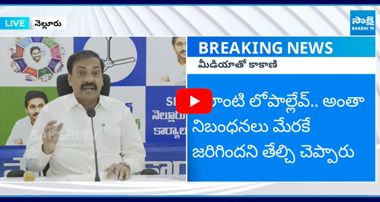 Kakani Govardhan Reddy About Chandrababu Character 1