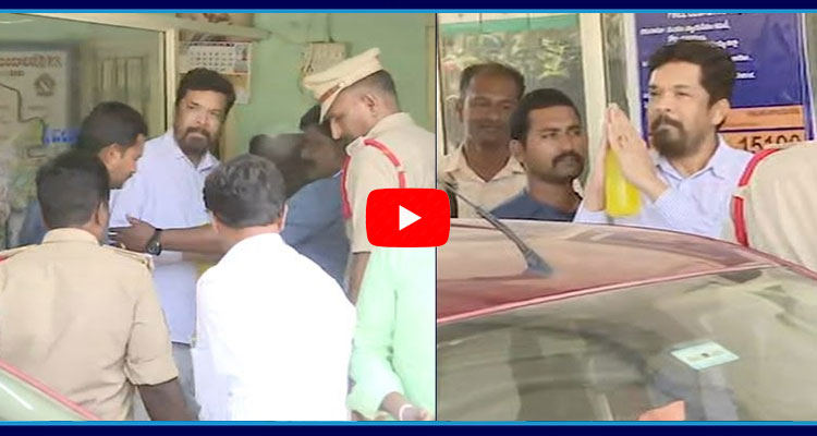 Posani Krishna Murali Exclusive Visuals At Obulavaripalli Police Station 5