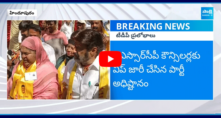 TDP Conspiracy In Hindupur Municipal Chairman Election 3