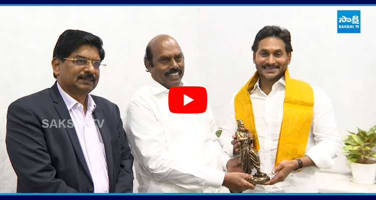 Tamil Nadu Minister EV Velu And MP Wilson Meet YS Jagan At YSRCP Central Office 5