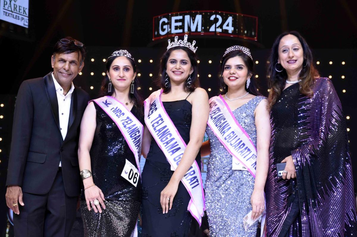 Grand Finale of Miss and Mrs Gujarati Telangana 2024 at the Closing Ceremony14