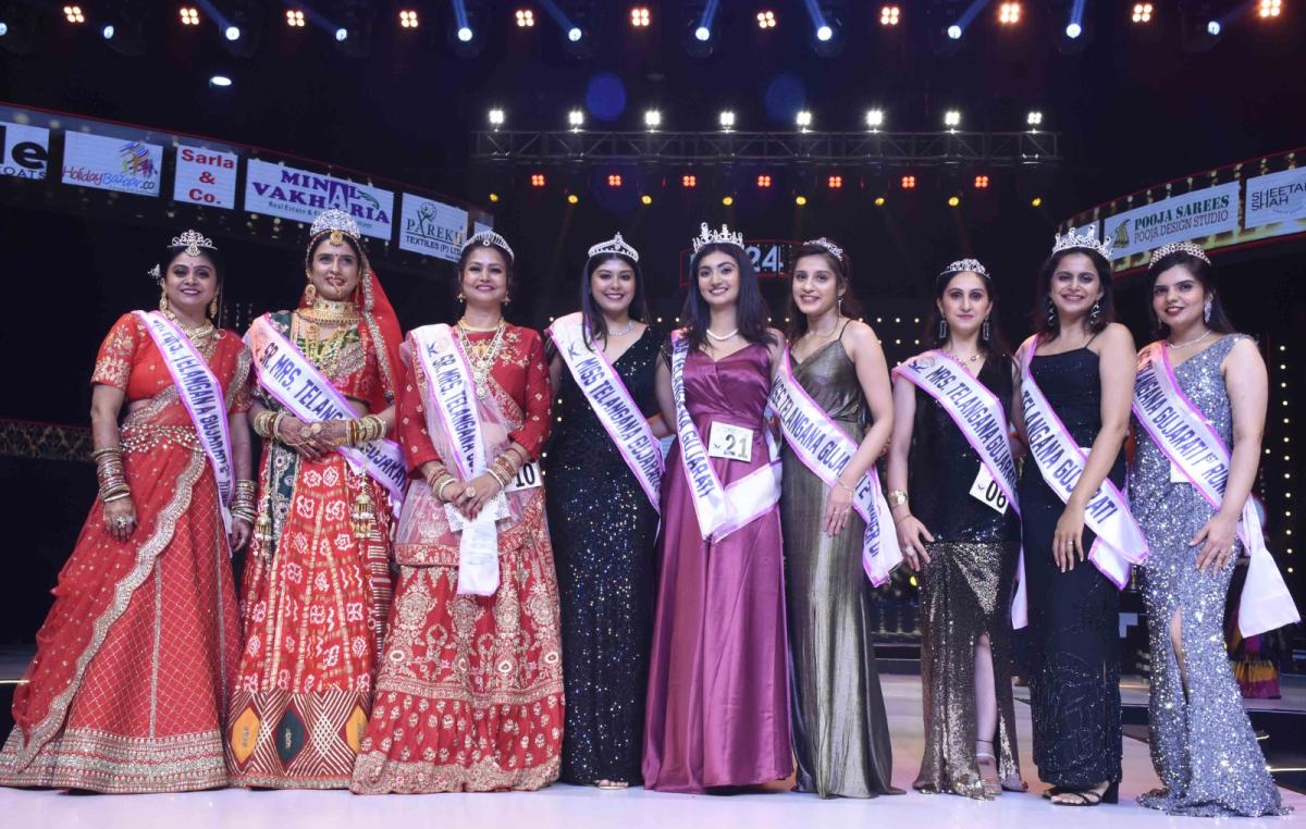 Grand Finale of Miss and Mrs Gujarati Telangana 2024 at the Closing Ceremony22