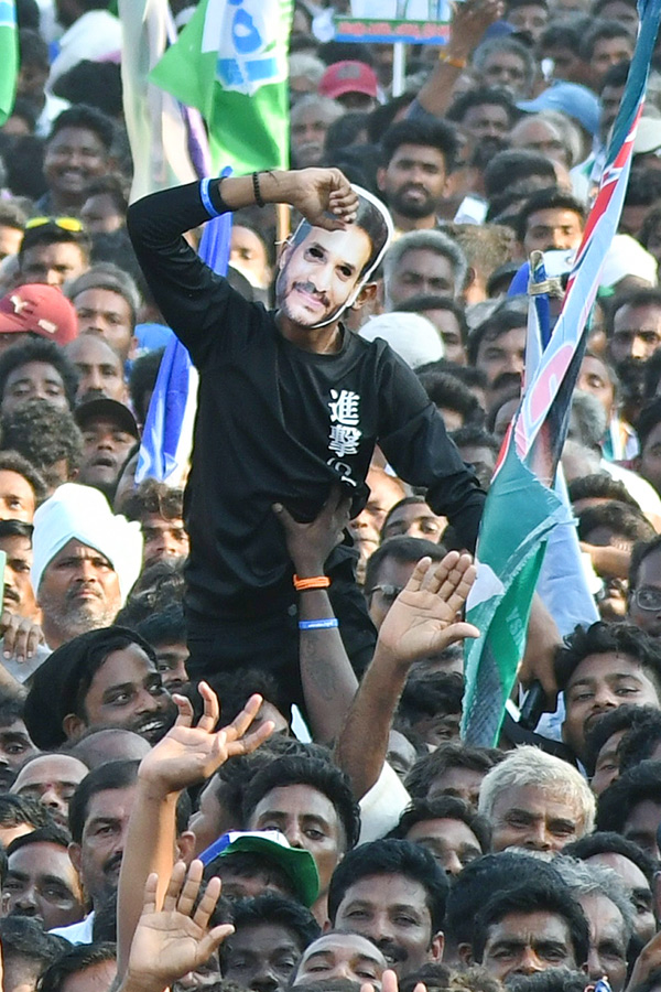 AP CM YS Jagan Public Meeting at Kandukur Photos5