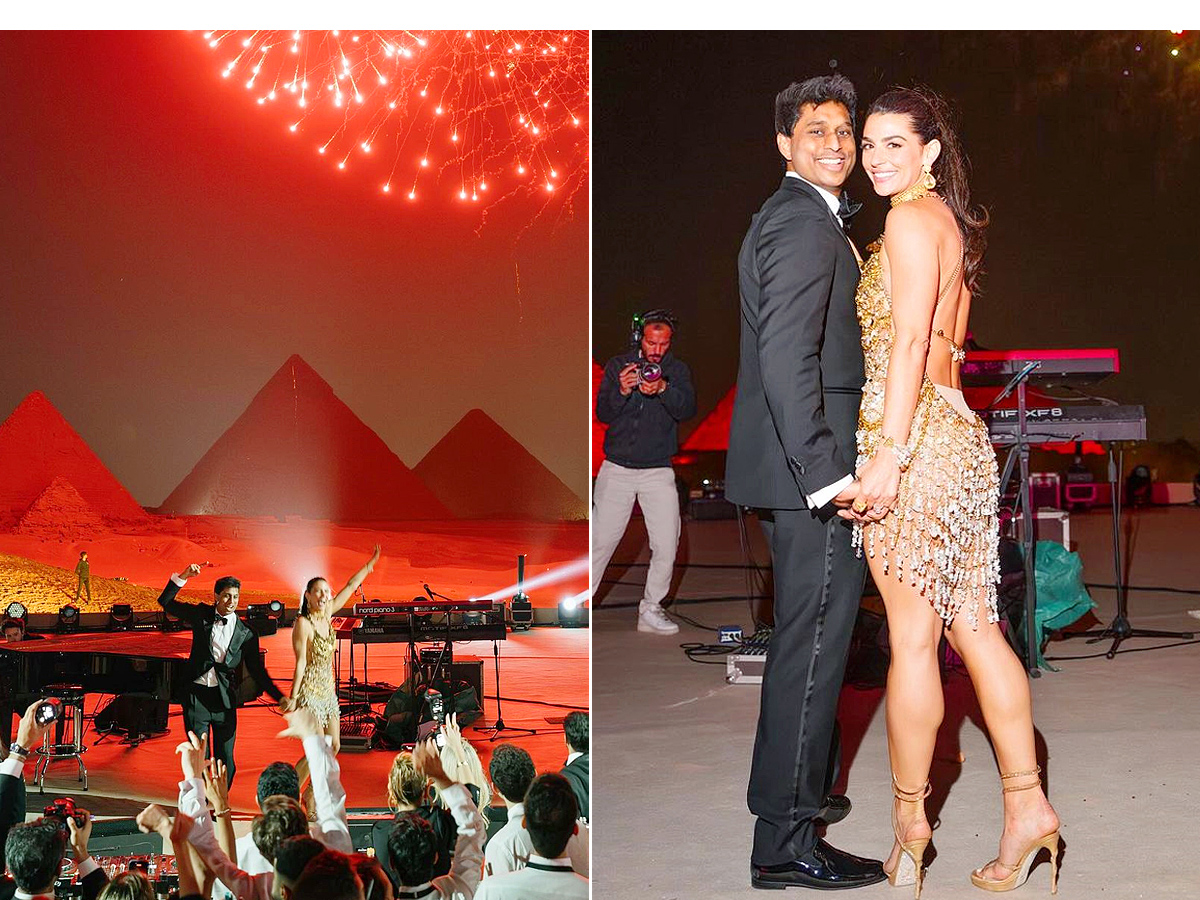 Billionaire CEO and Former WWE Divas Epic Egyptian Wedding at the Pyramids Photos1