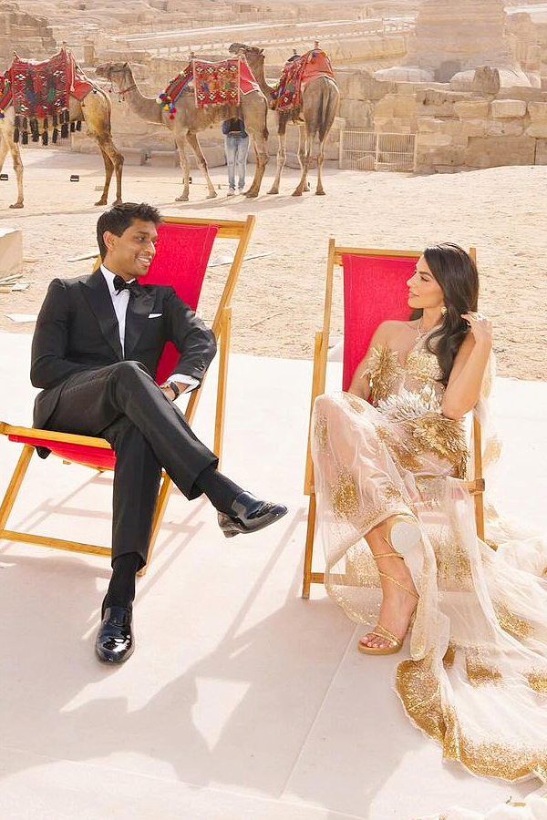 Billionaire CEO and Former WWE Divas Epic Egyptian Wedding at the Pyramids Photos6