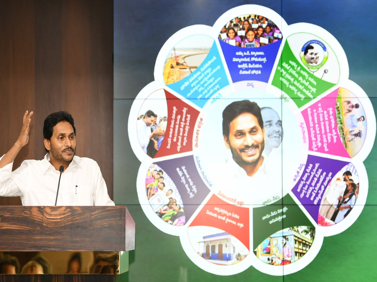 CM YS Jagan Mohan Reddy Released Manifesto For Andhra Pradesh Assembly Polls Photos4