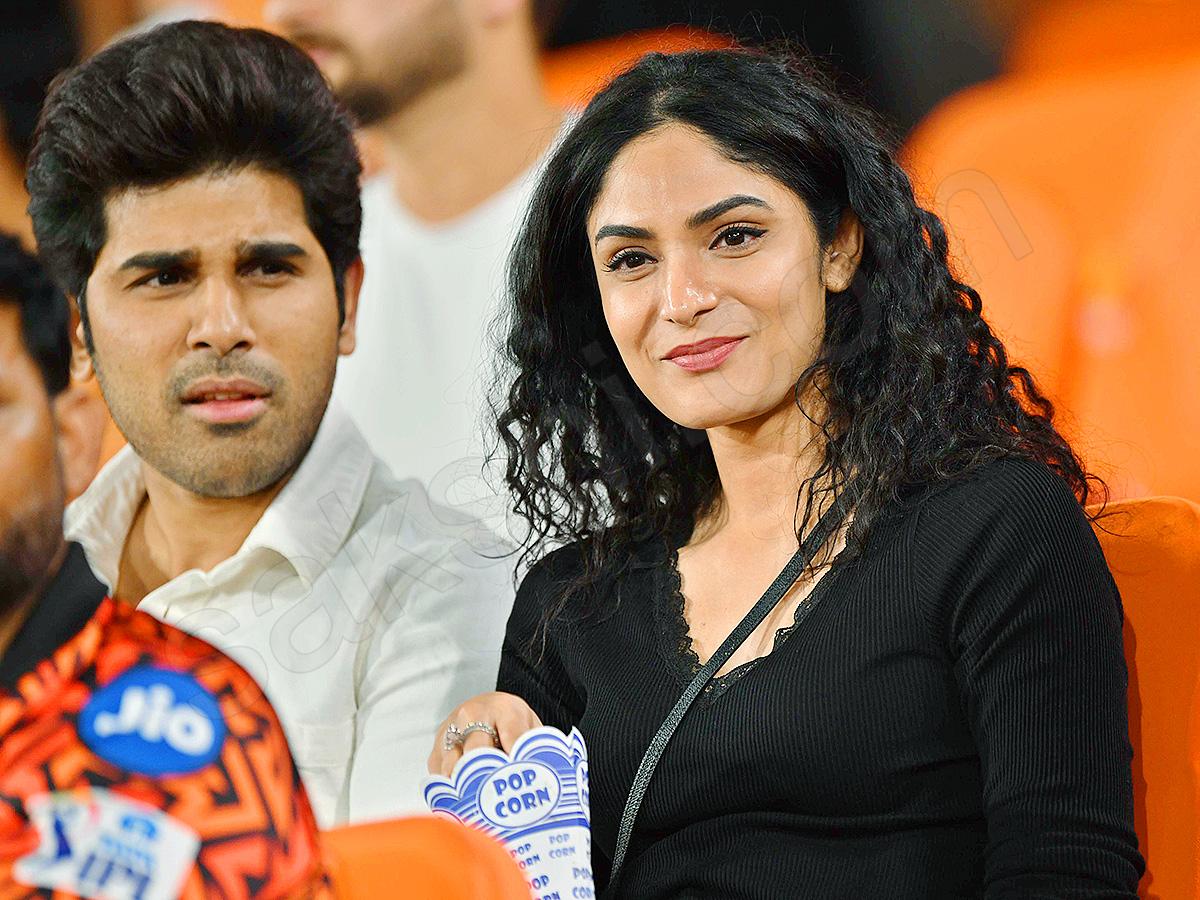 Celebrities In SRH vs RCB Match At Uppal Stadium: Photos13