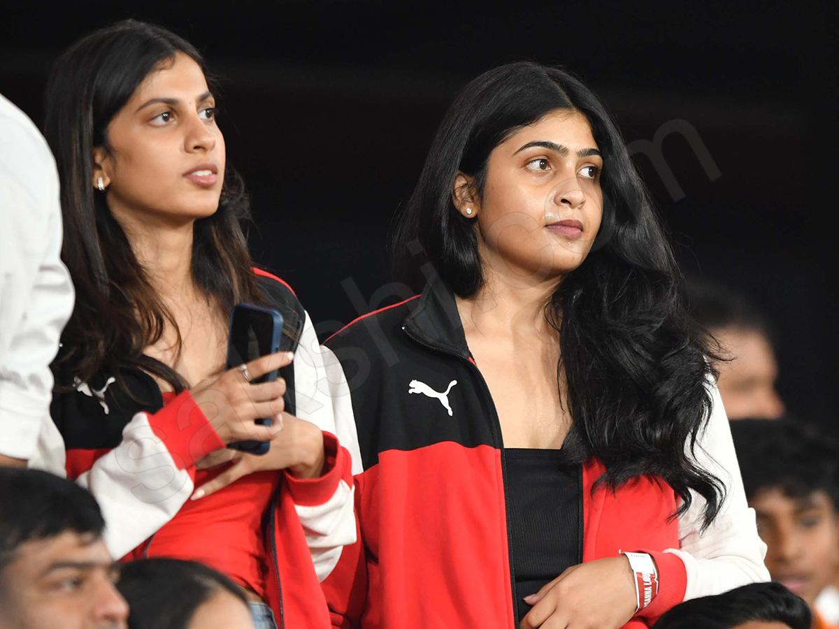 Celebrities In SRH vs RCB Match At Uppal Stadium: Photos17