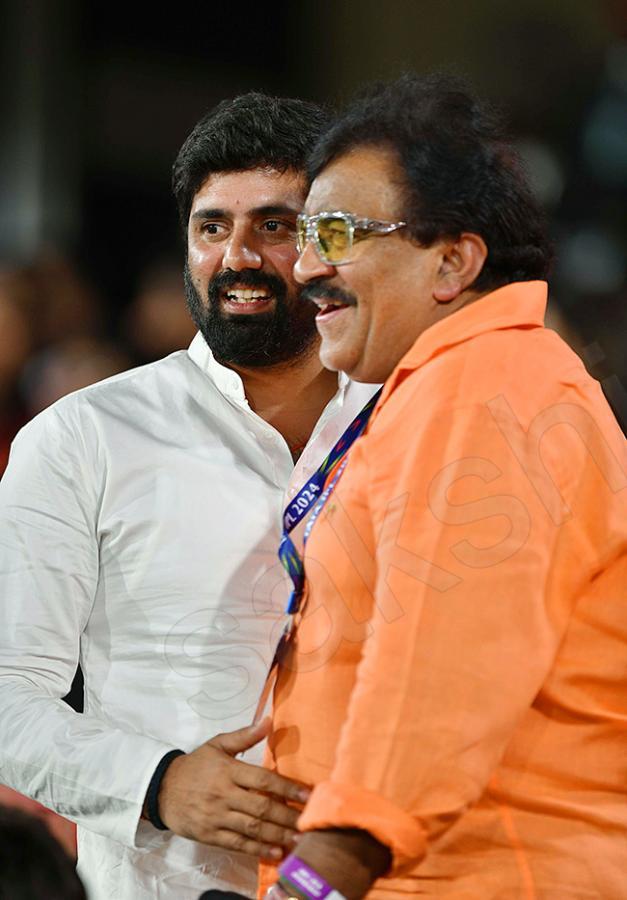 Celebrities In SRH vs RCB Match At Uppal Stadium: Photos18