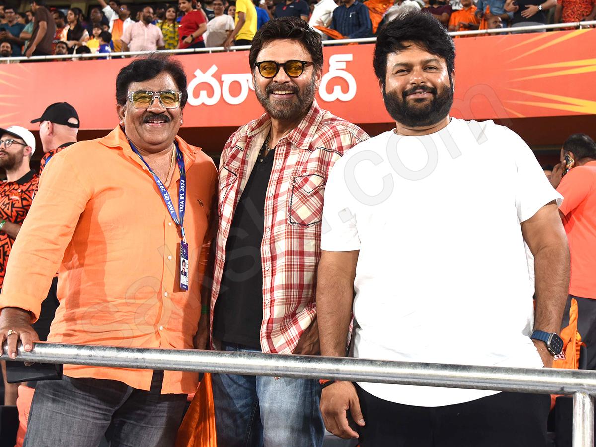 Celebrities In SRH vs RCB Match At Uppal Stadium: Photos2