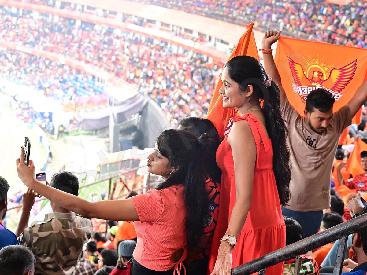 Celebrities In SRH vs RCB Match At Uppal Stadium: Photos21