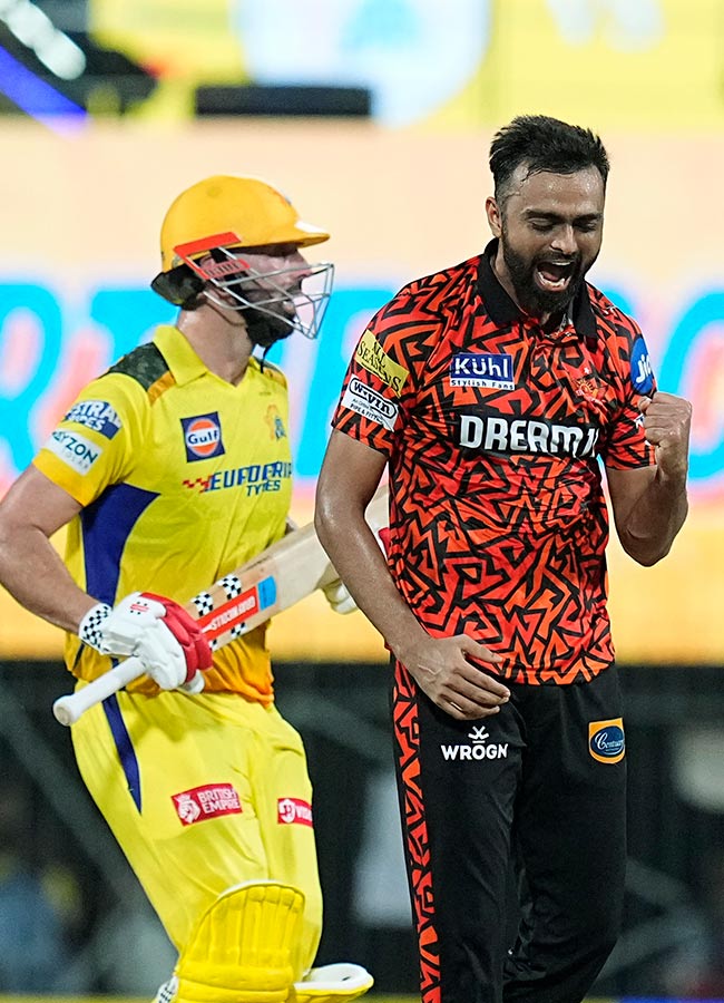 IPL 2024 cricket match between Chennai Super Kings and Sunrisers Hyderabad32