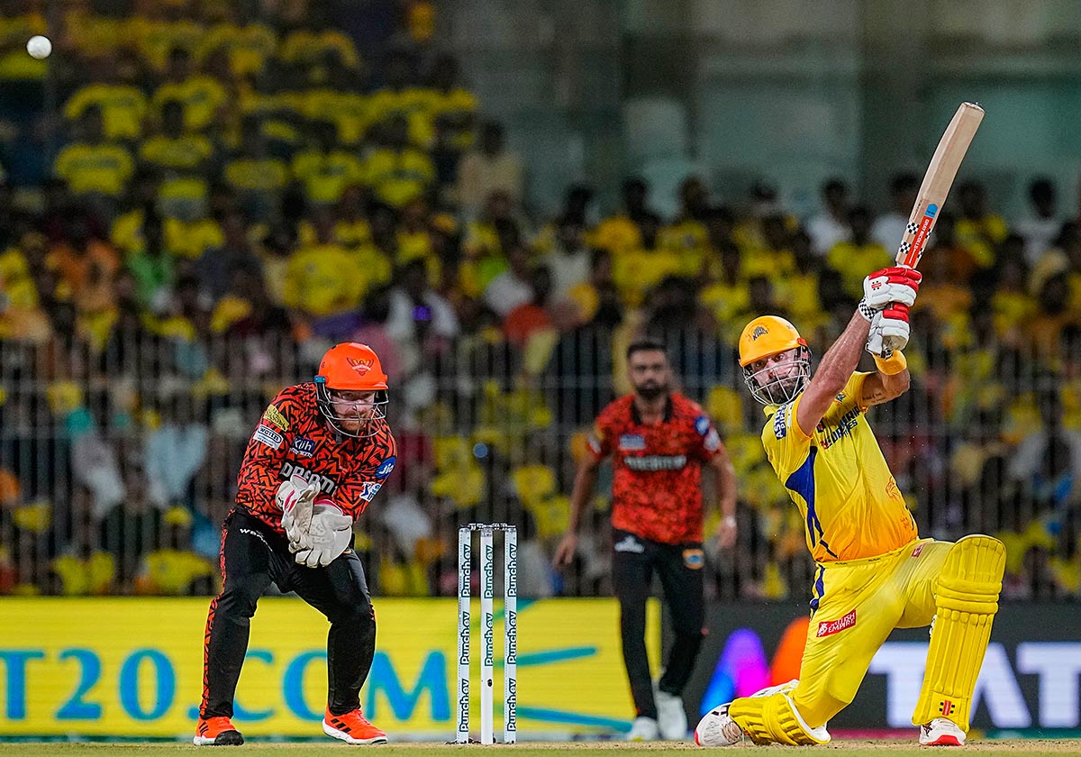 IPL 2024 cricket match between Chennai Super Kings and Sunrisers Hyderabad36