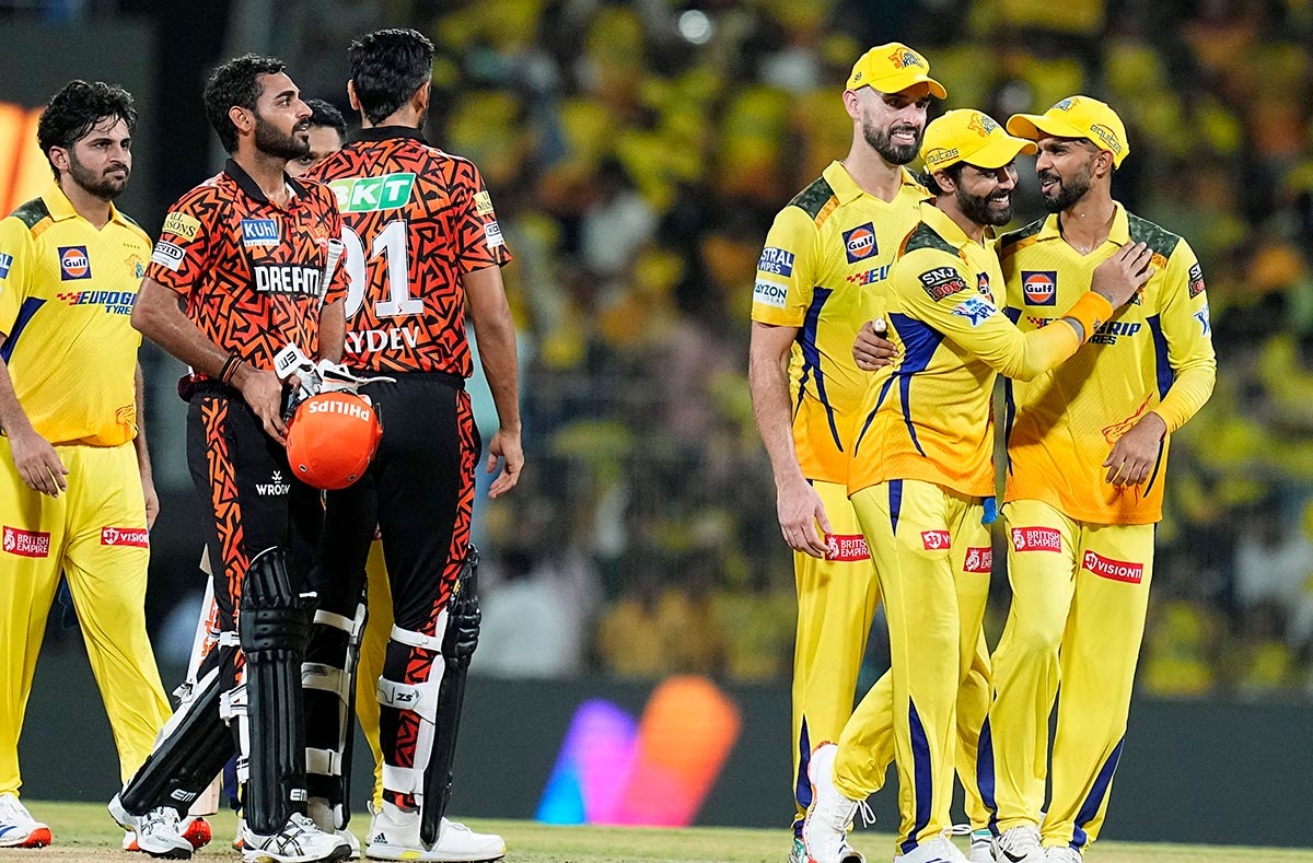 IPL 2024 cricket match between Chennai Super Kings and Sunrisers Hyderabad6