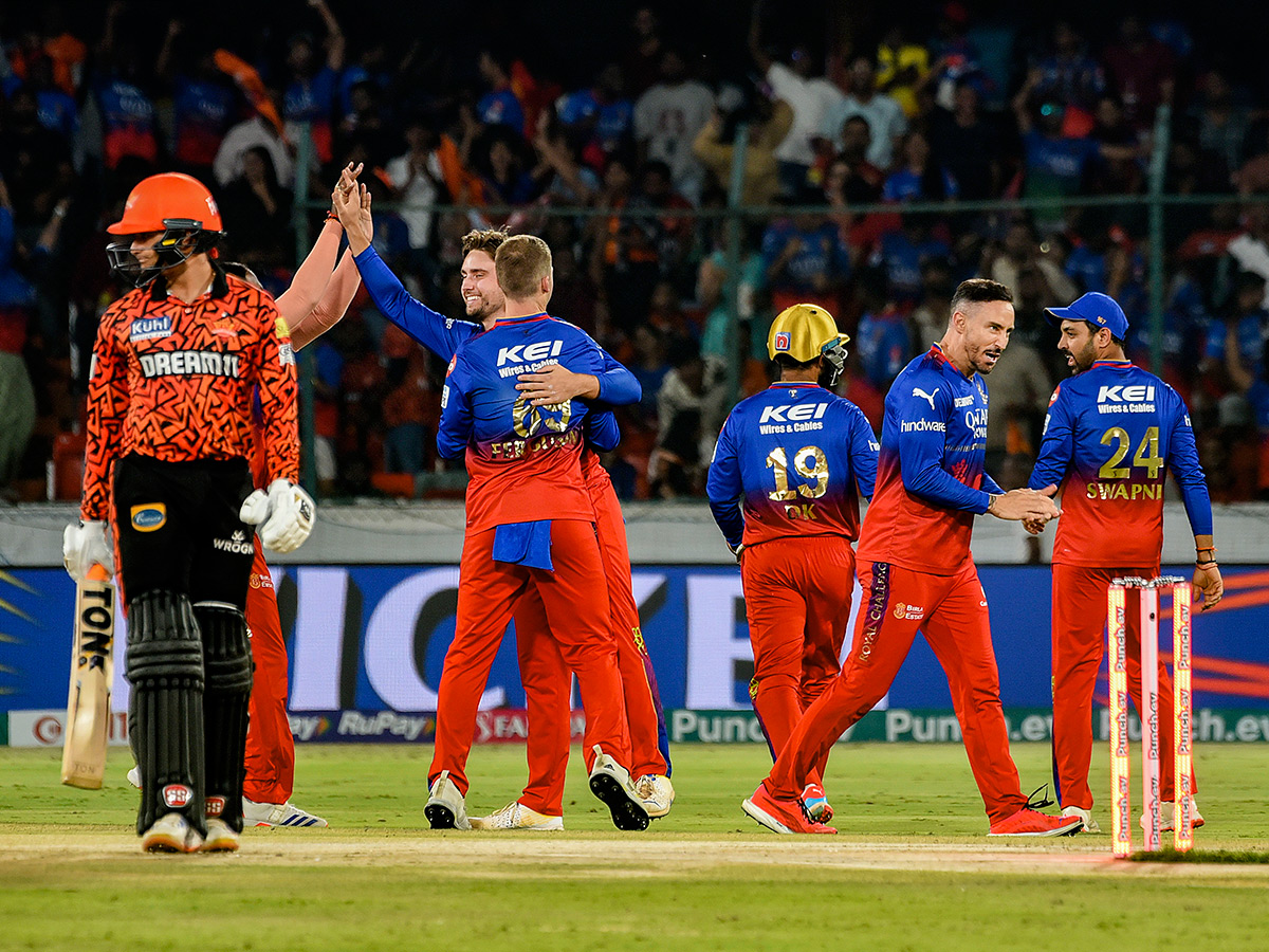 IPL 2024 match between Sunrisers Hyderabad and Royal Challengers Bangaluru15