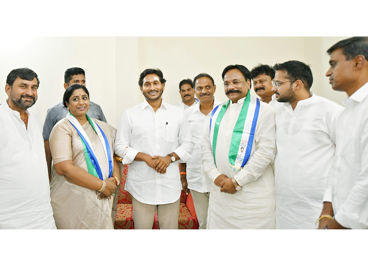 TDP Leaders Massive Joining To YSRCP Photos5