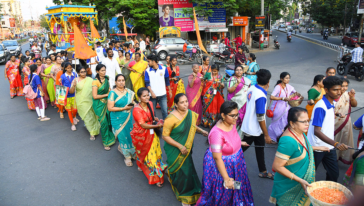 Vijayawada: Glorious Srilalitha Recitation Photos14