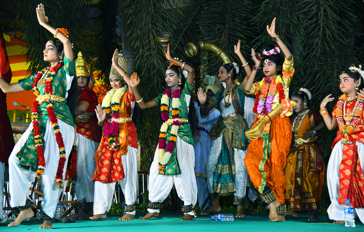 Vijayawada: Glorious Srilalitha Recitation Photos17