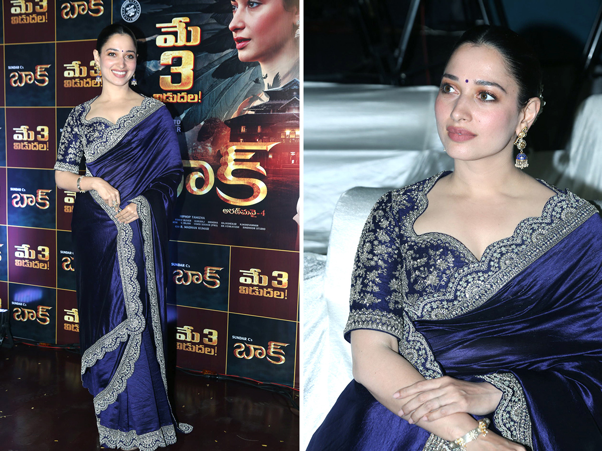 Tamanna Bhatia Latest Photos In Saree1